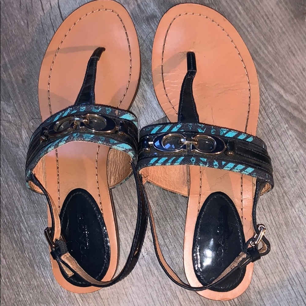Coach sandals